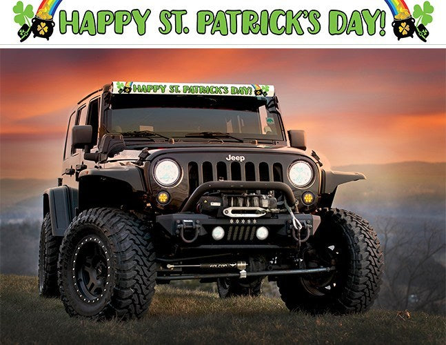 St Patricks Day Inserts Light Bar Insert