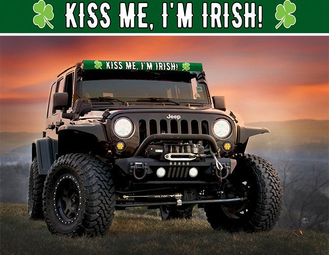 St Patricks Day Inserts Light Bar Insert