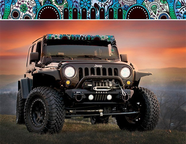Sugar Skull Designs Light Bar Insert