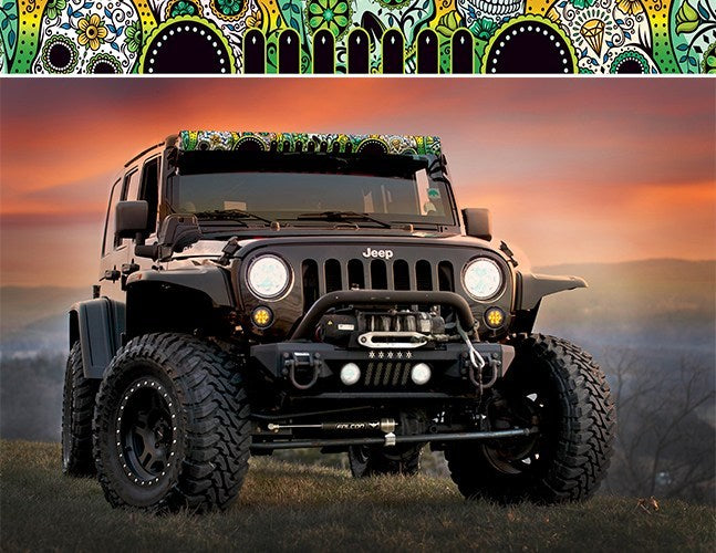 Sugar Skull Designs Light Bar Insert