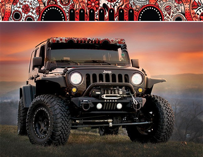Sugar Skull Designs Light Bar Insert