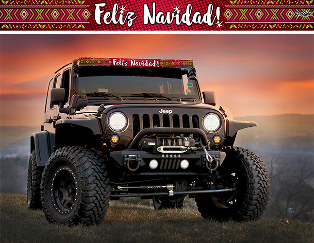 Feliz Navidad Christmas Insert