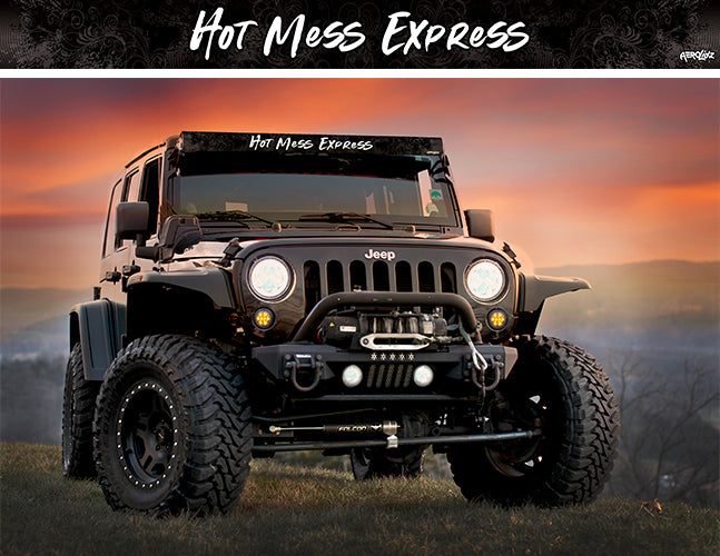 Hot Mess Express Light Bar Insert