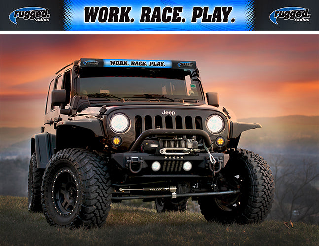 Rugged Radios Light Bar Insert