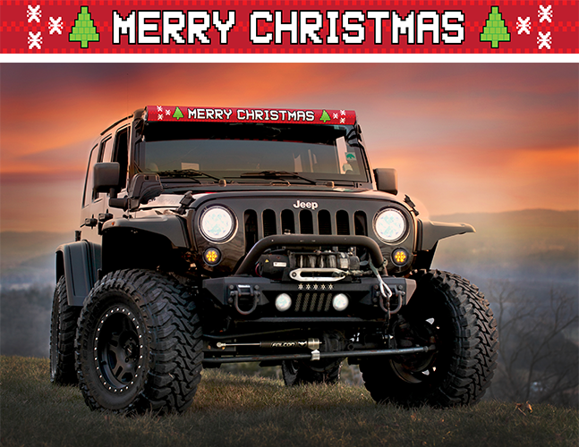 Jeep wrangler ugly christmas 2025 sweater