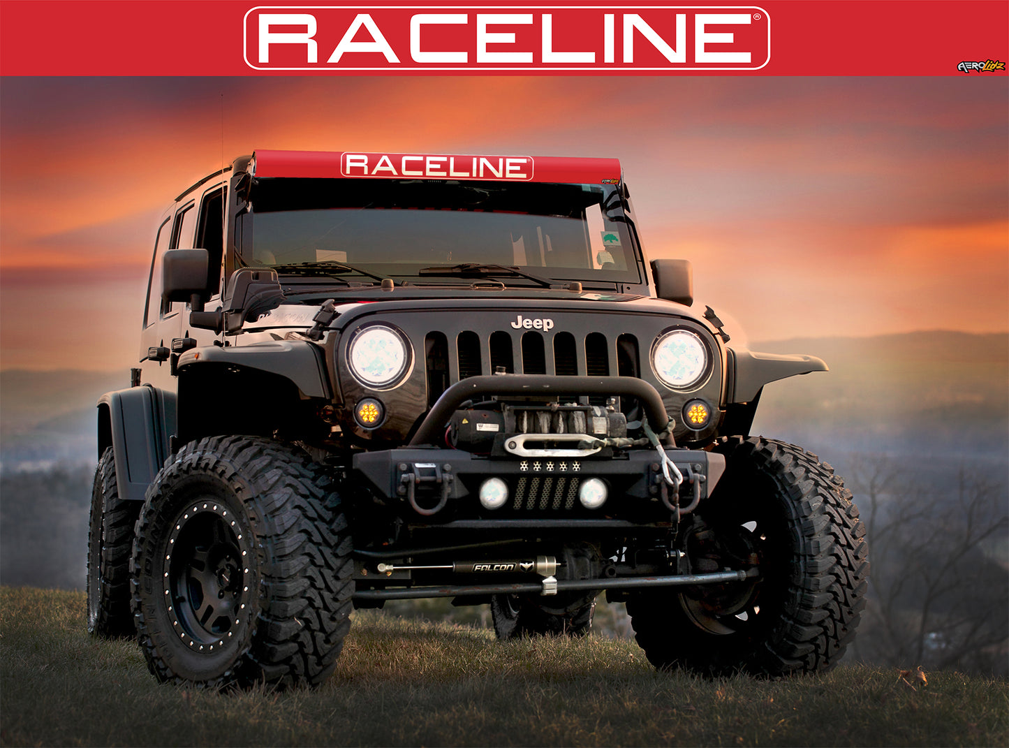 Raceline Wheels Light Bar Insert