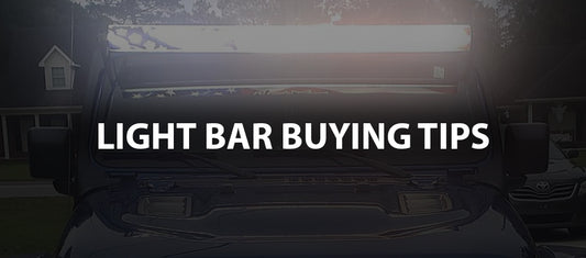 LED Light Bar Buying Tips