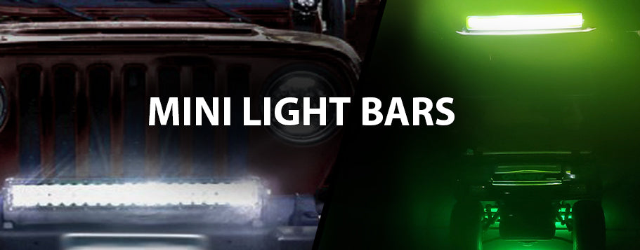 Adding a Mini LED Light Bar to Your Off-Roading Vehicle
