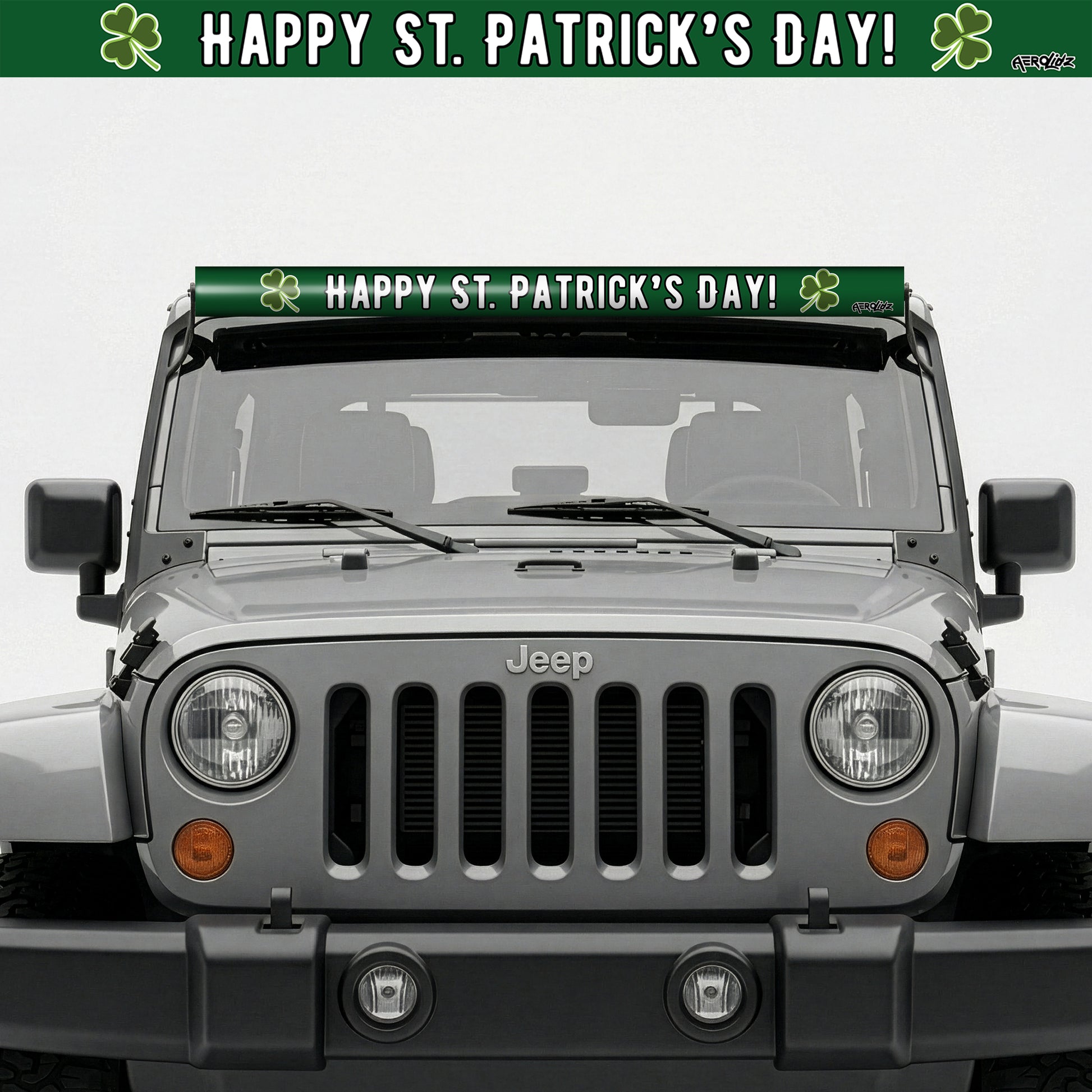 Happy St Patricks Shamrock