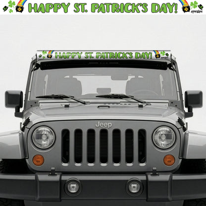 Happy St Pats Rainbow pot of Gold