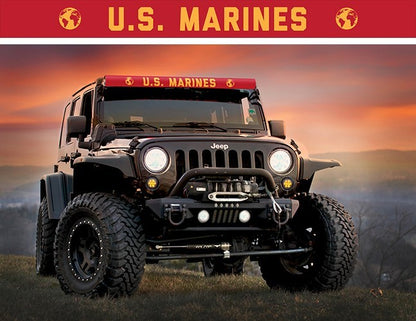 U.S. Marines Light Bar Insert