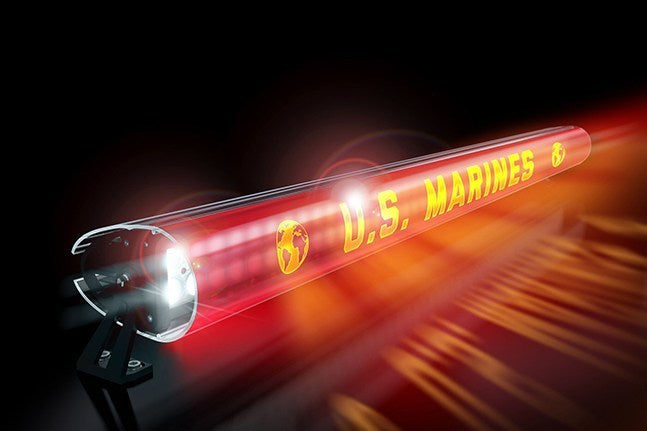 U.S. Marines Light Bar Insert